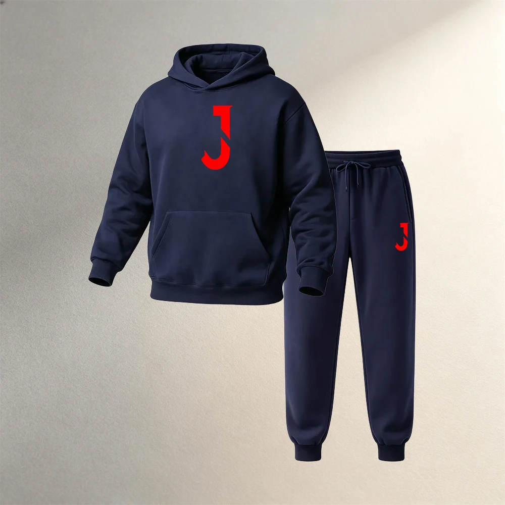 Street Fashion Winter - Setelan Pria 2Pcs Musim Gugur Musim