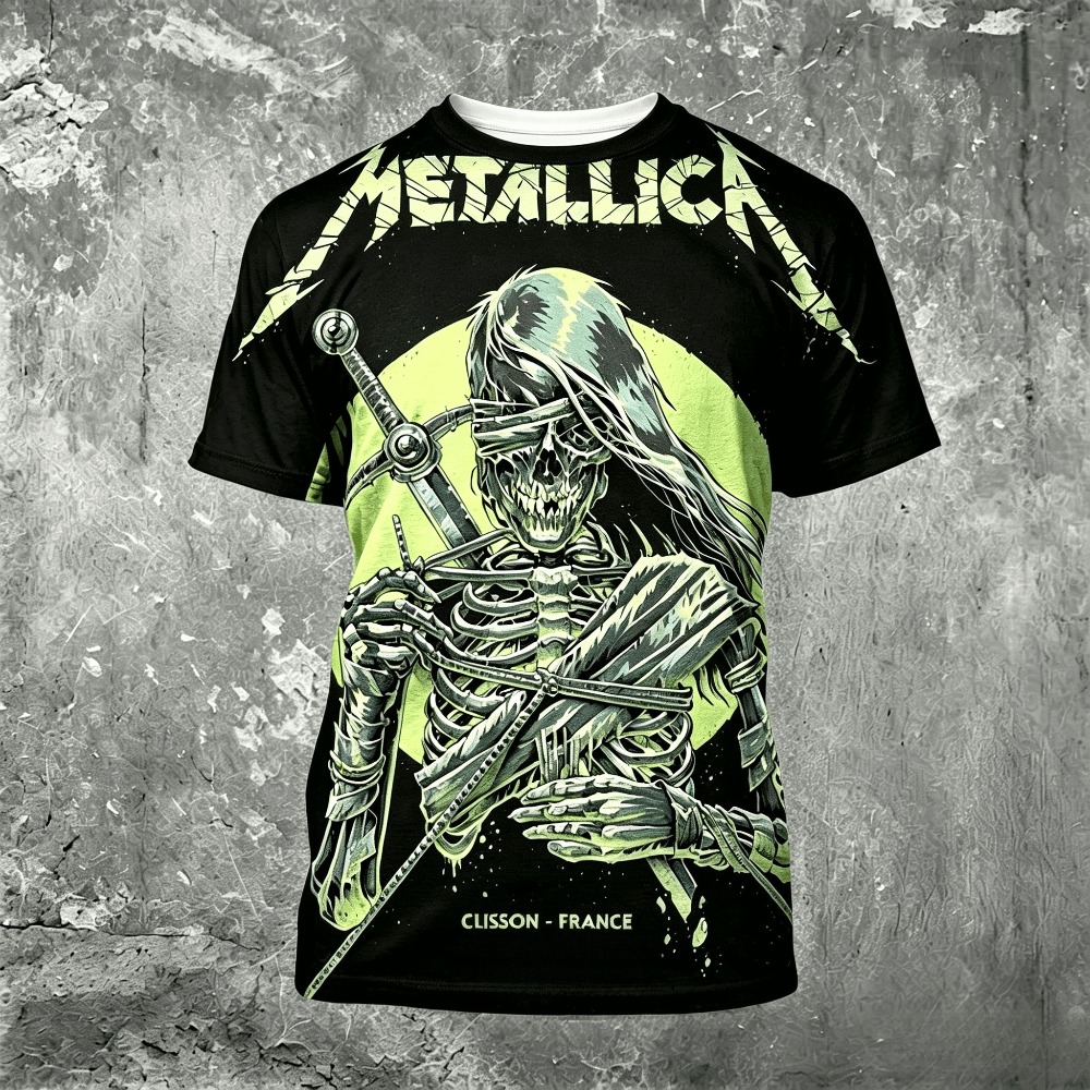 Street Fashion Poster - Kaos Oblong Grafis Poster Band Amerika