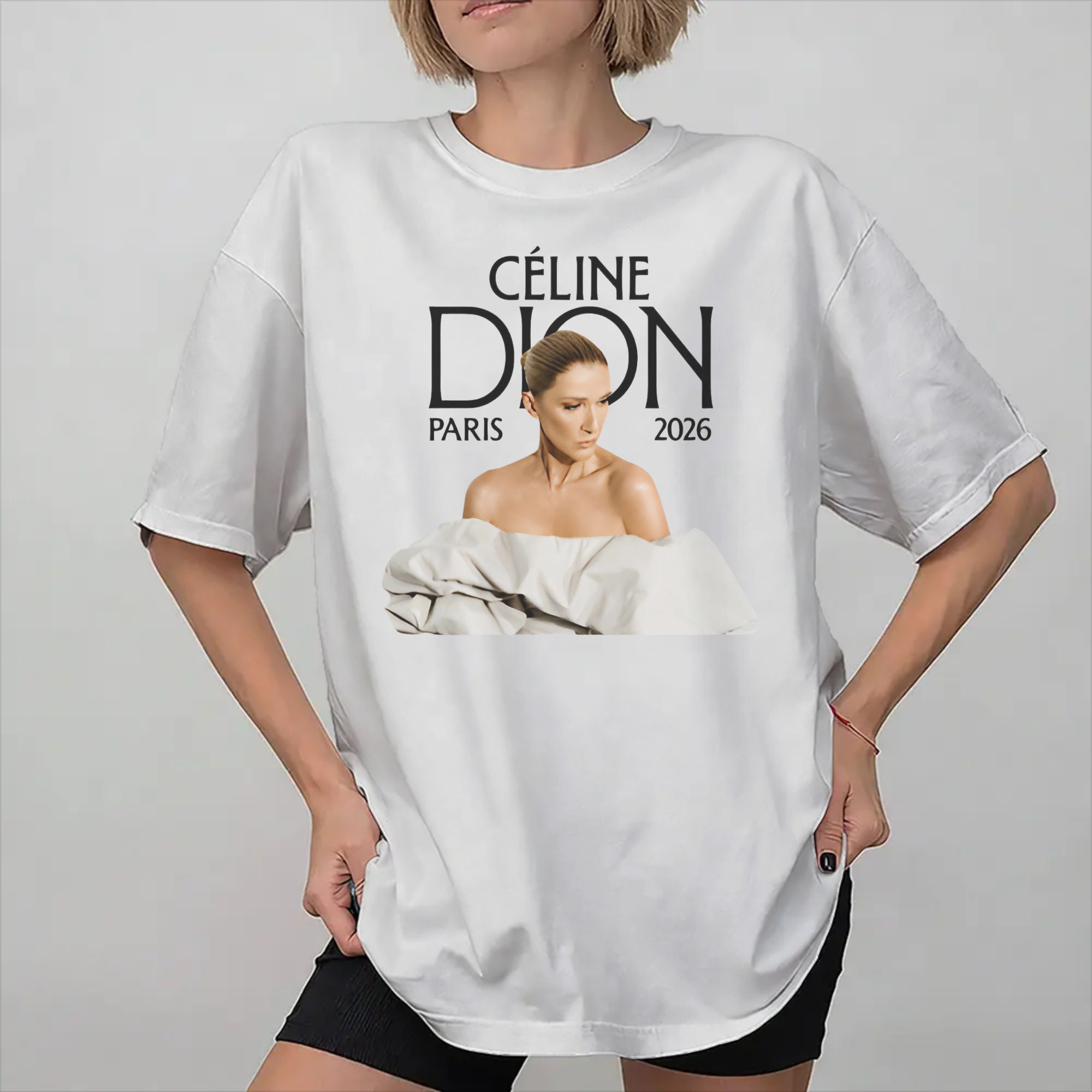 Street Fashion In Paris - Kaos Celines Dions Paris 2026 Tour