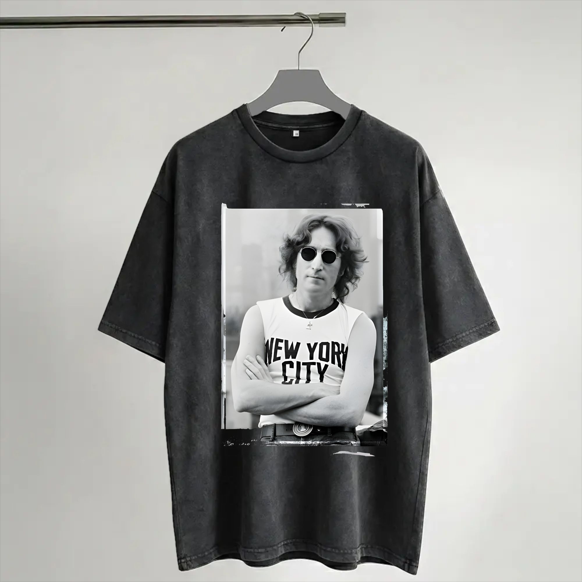 High Street Fashion New York - Kaos Harajuku John Lennon 1972 Live