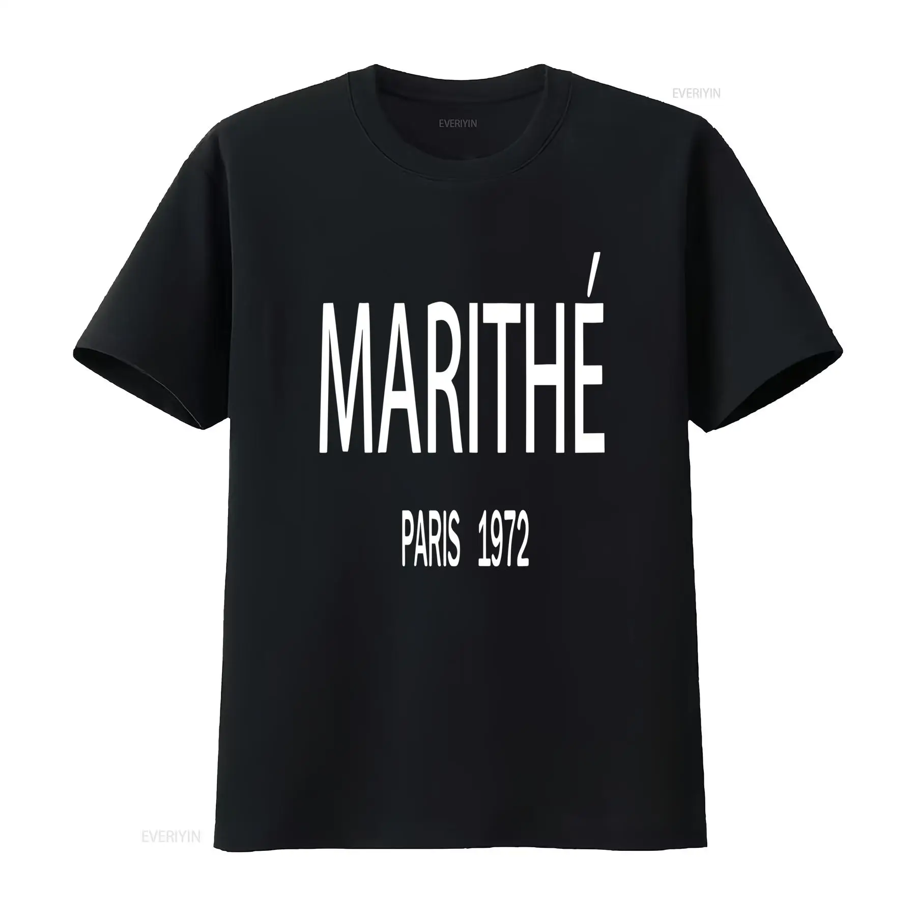 Street Fashion In Paris - Kaos Marithe Vintage 1972 Paris Lourd