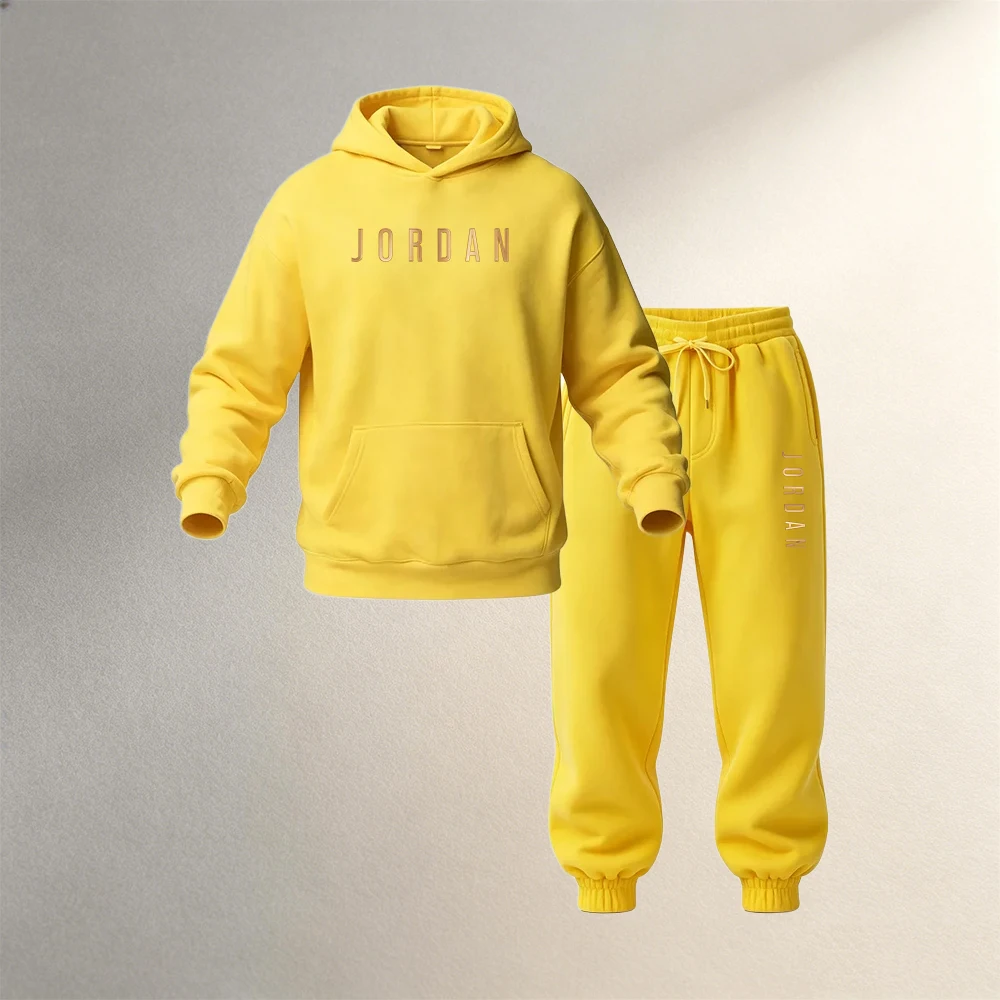 Pakaian Pria 2 Potong Hoodie P - Street Fashion Winter ulasan dan harga