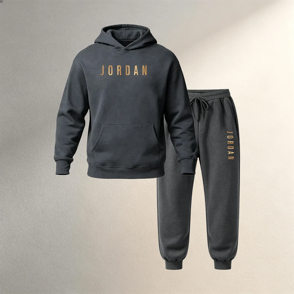 Pakaian Pria 2 Potong Hoodie P - Street Fashion Winter ulasan dan harga