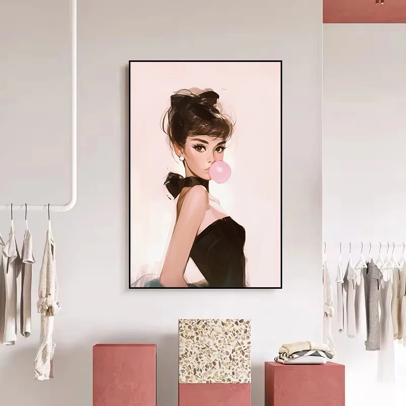 Coquette trendi Paris Street B - Street Fashion Poster ulasan dan harga