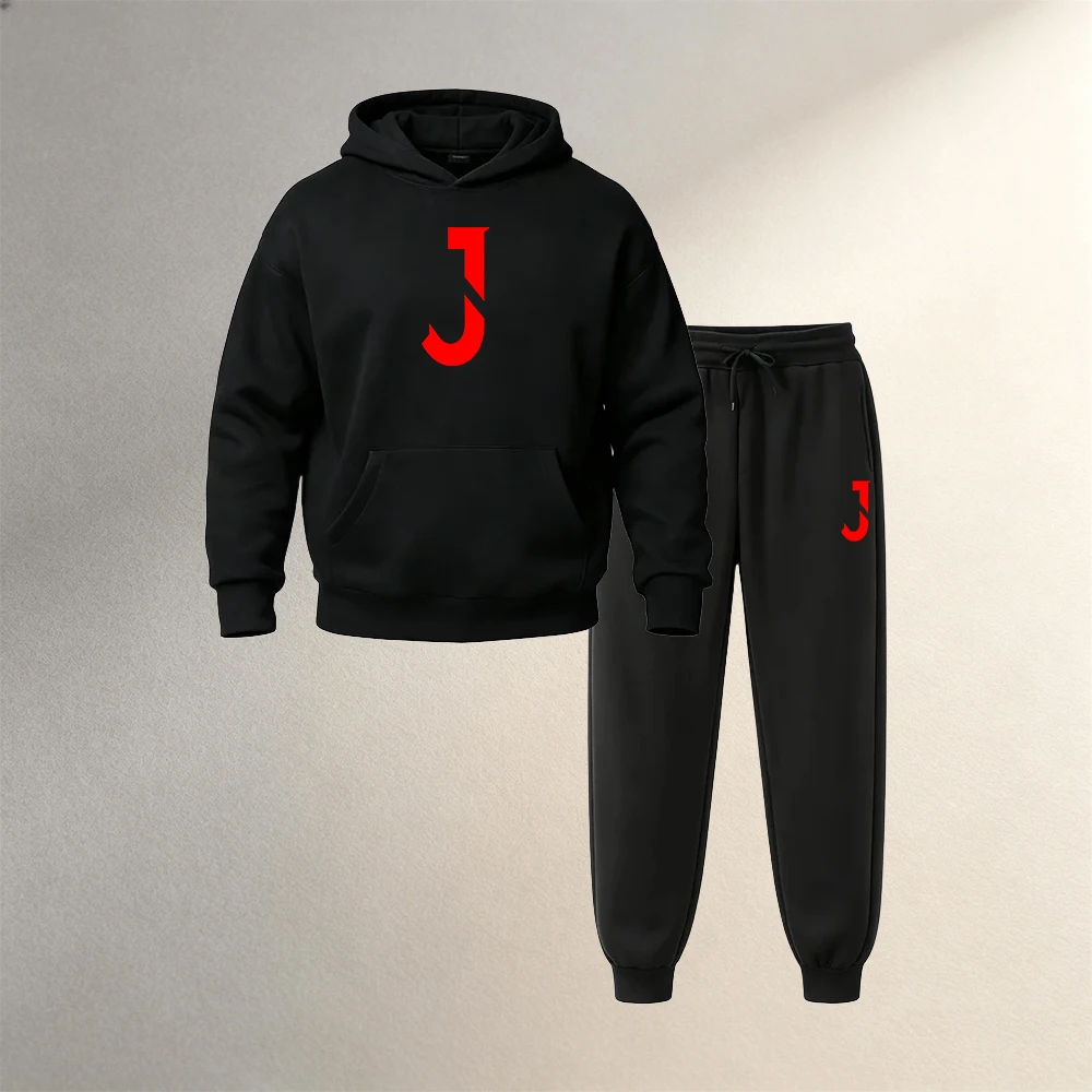 Setelan Pria 2Pcs Musim Gugur  - Street Fashion Winter ulasan dan harga