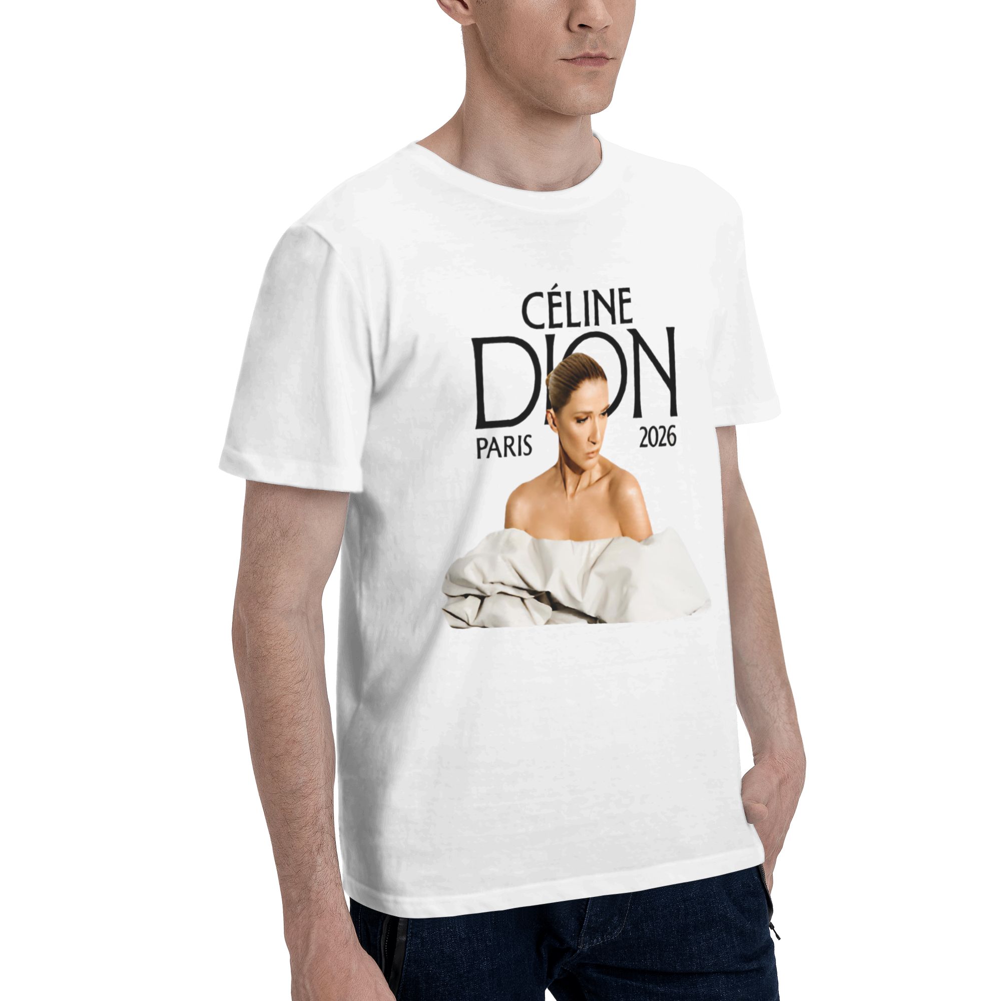 Kaos Celines Dions Paris 2026  - Street Fashion In Paris ulasan dan harga