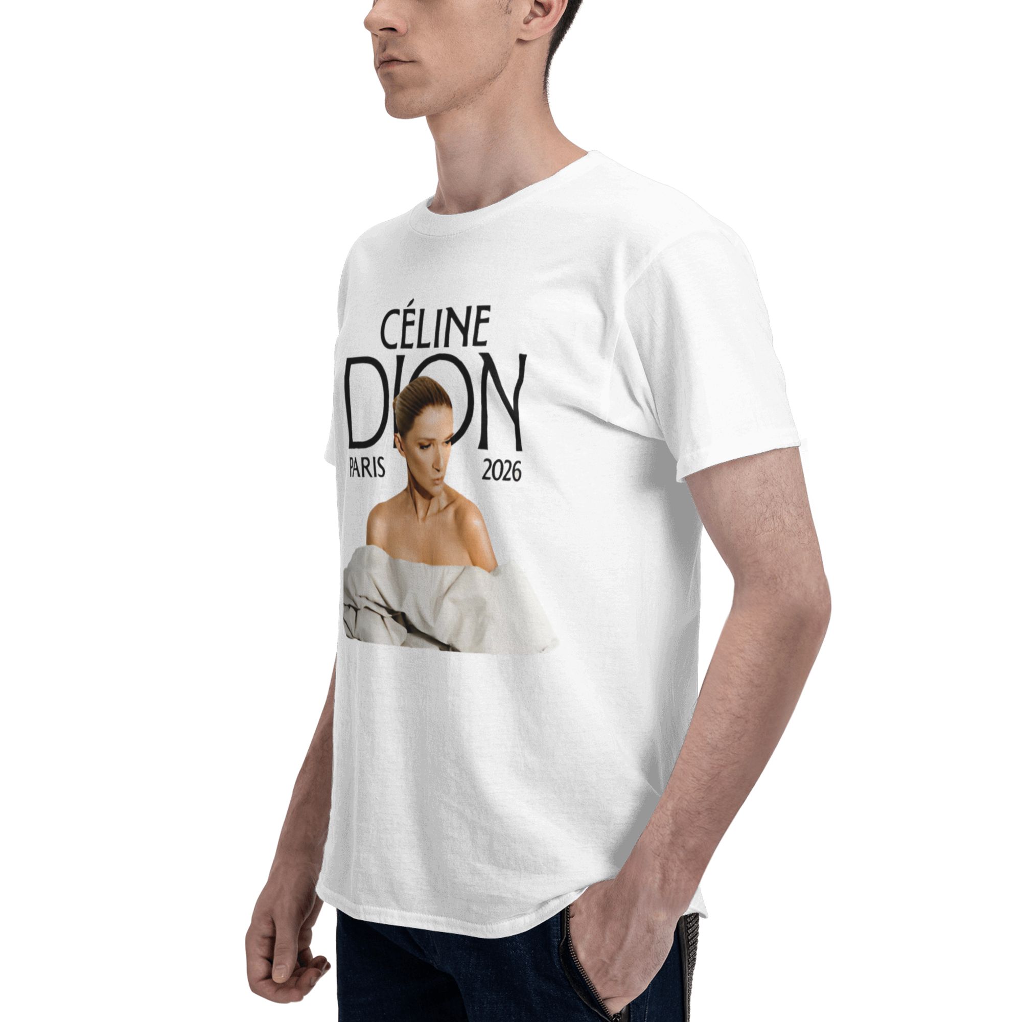 Kaos Celines Dions Paris 2026  - Street Fashion In Paris ulasan dan harga