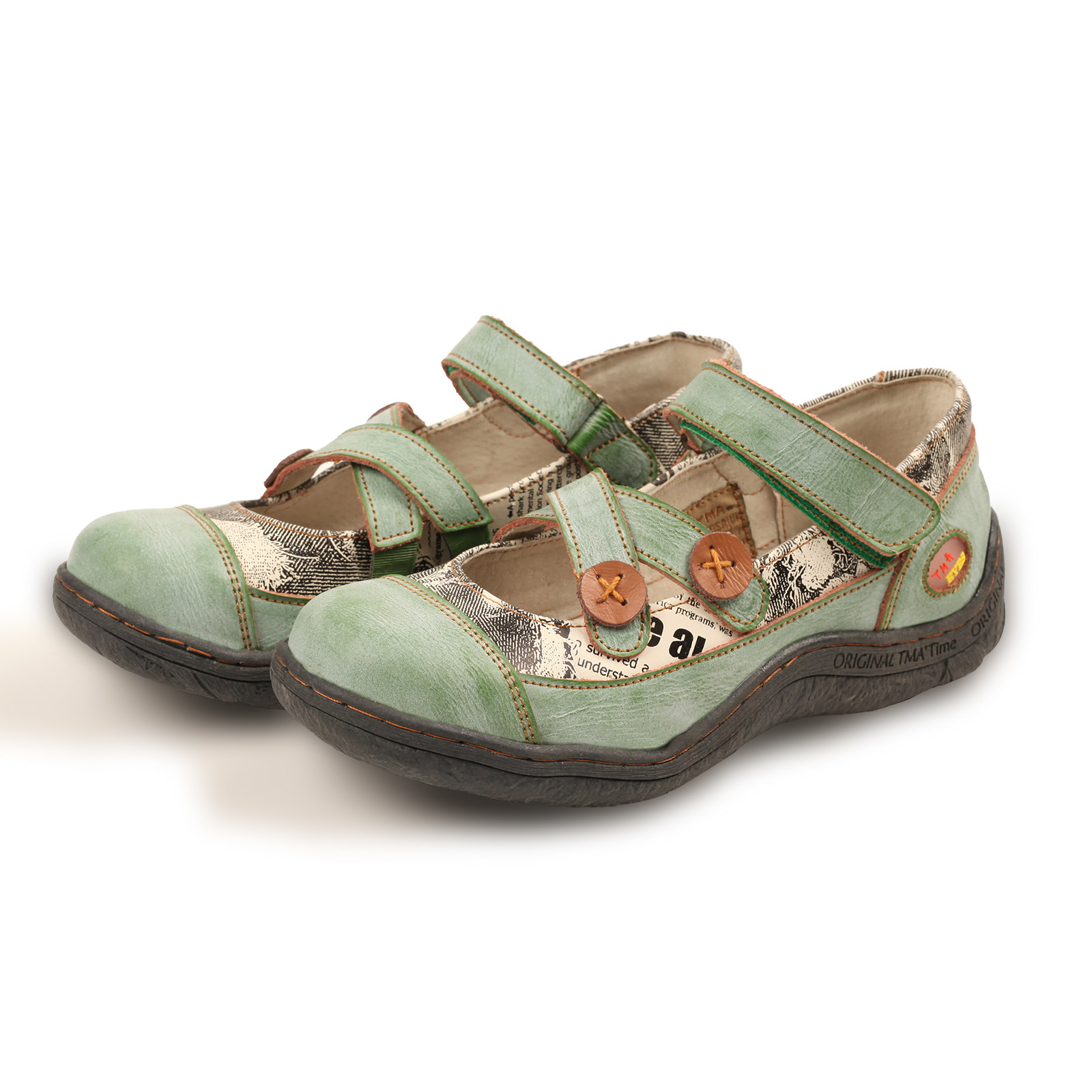 Sepatu Flat Gaya Preppy Vintag - Street Fashion American ulasan dan harga