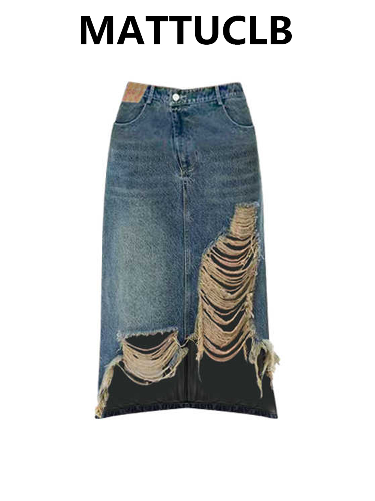 Rok Midi Wanita 2000-an Rok De - Street Fashion American ulasan dan harga