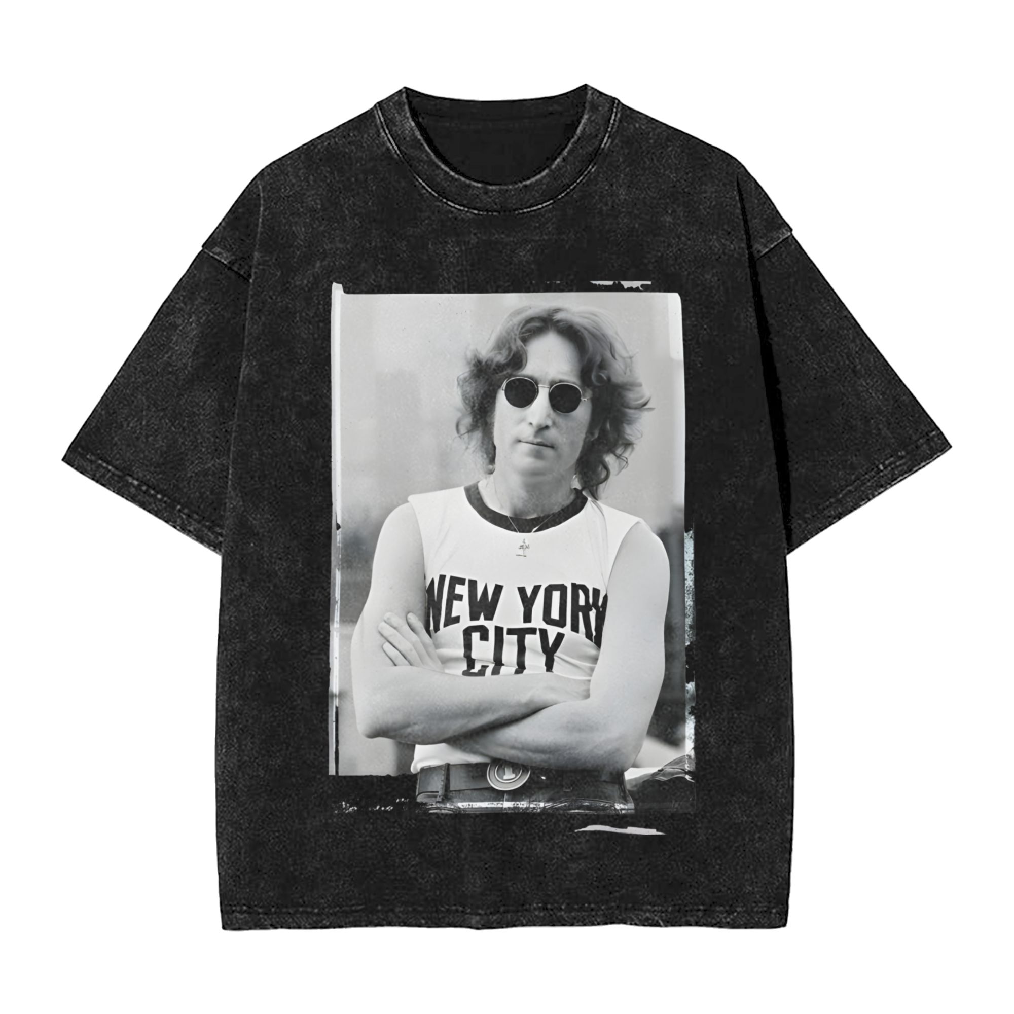 Kaos Harajuku John Lennon 1972 - High Street Fashion New York ulasan dan harga