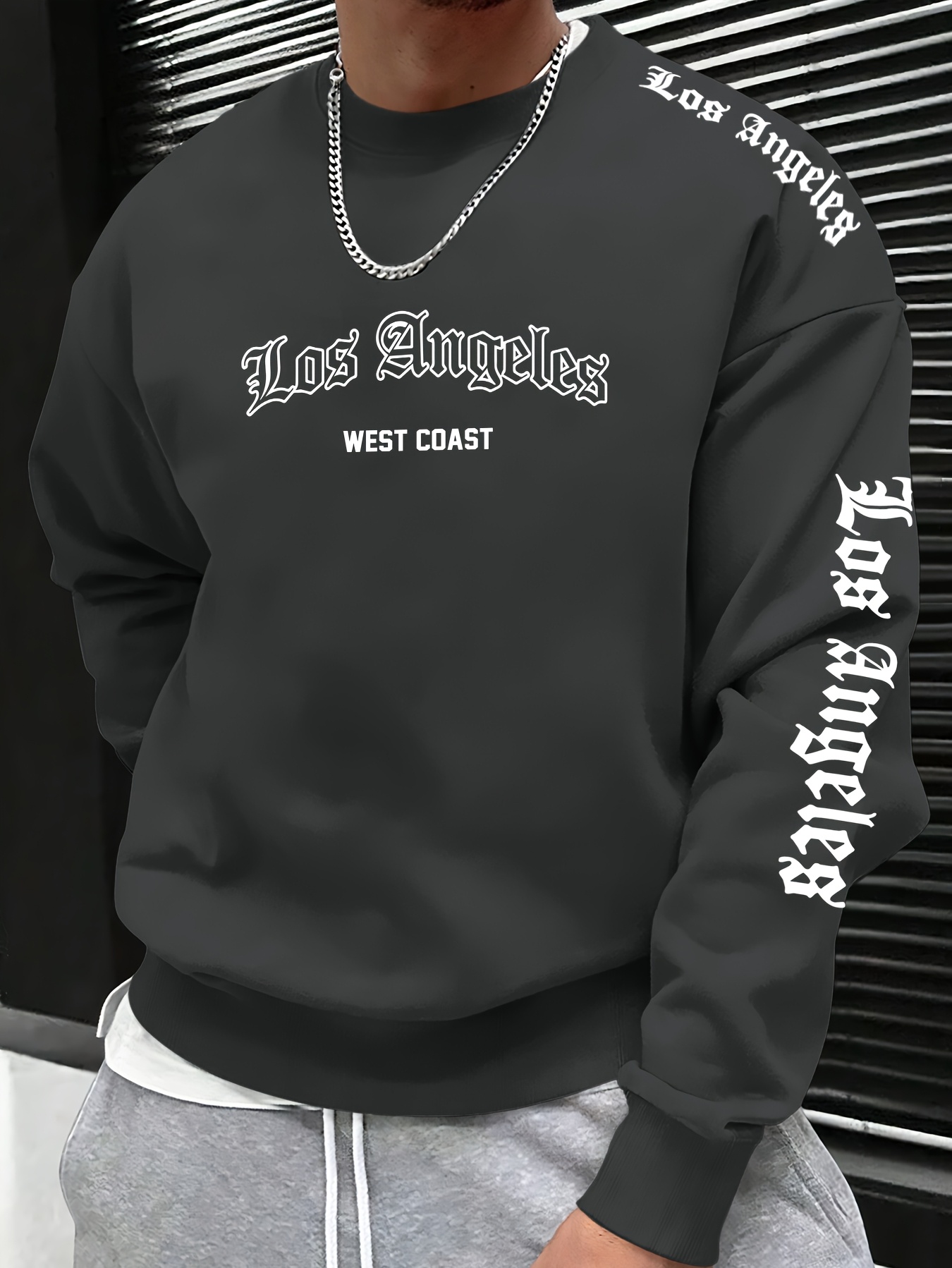 Sweatshirt Pria Leher Bulat de - Street Fashion Winter ulasan dan harga