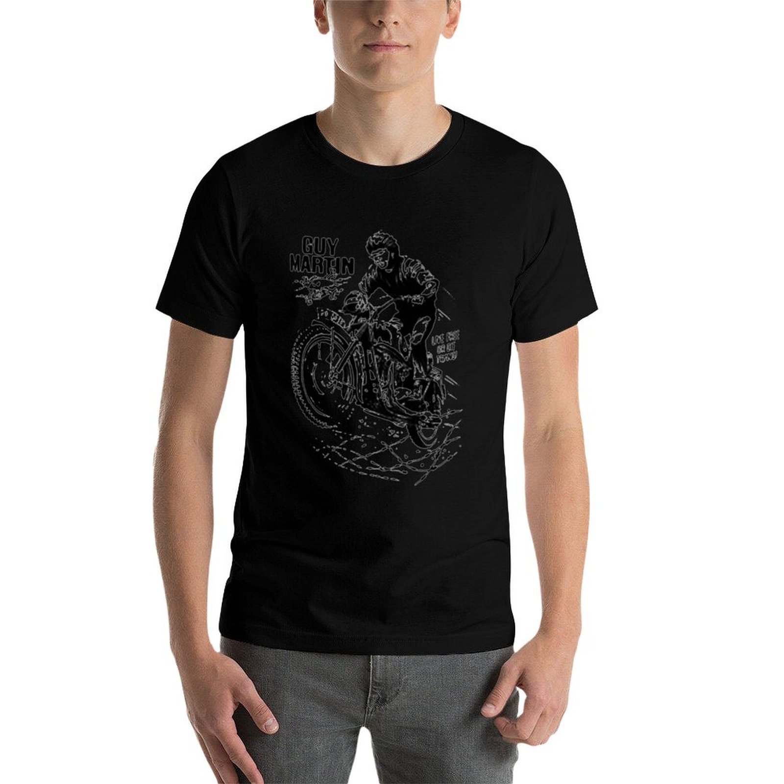 Kaus Guy Martin The Legendary  - Street Fashion For Short Guys ulasan dan harga