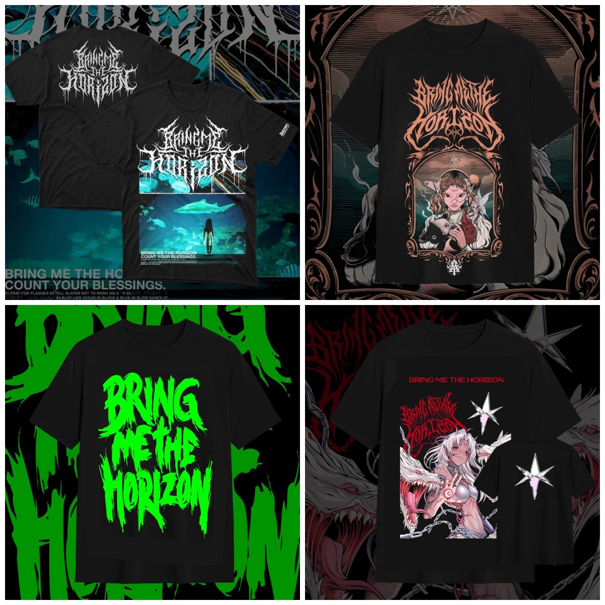 Kaos Cetak Grafis Gaya Anime B - Street Fashion Poster ulasan dan harga