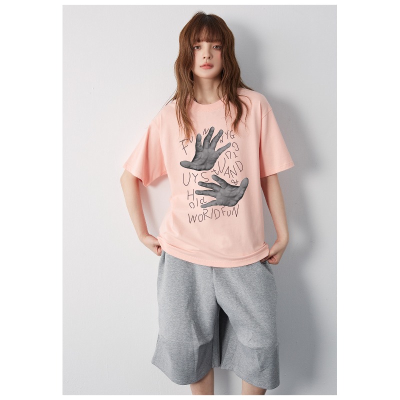 FUNNY GUY Kaus Retro Amerika A - Street Fashion For Short Guys ulasan dan harga