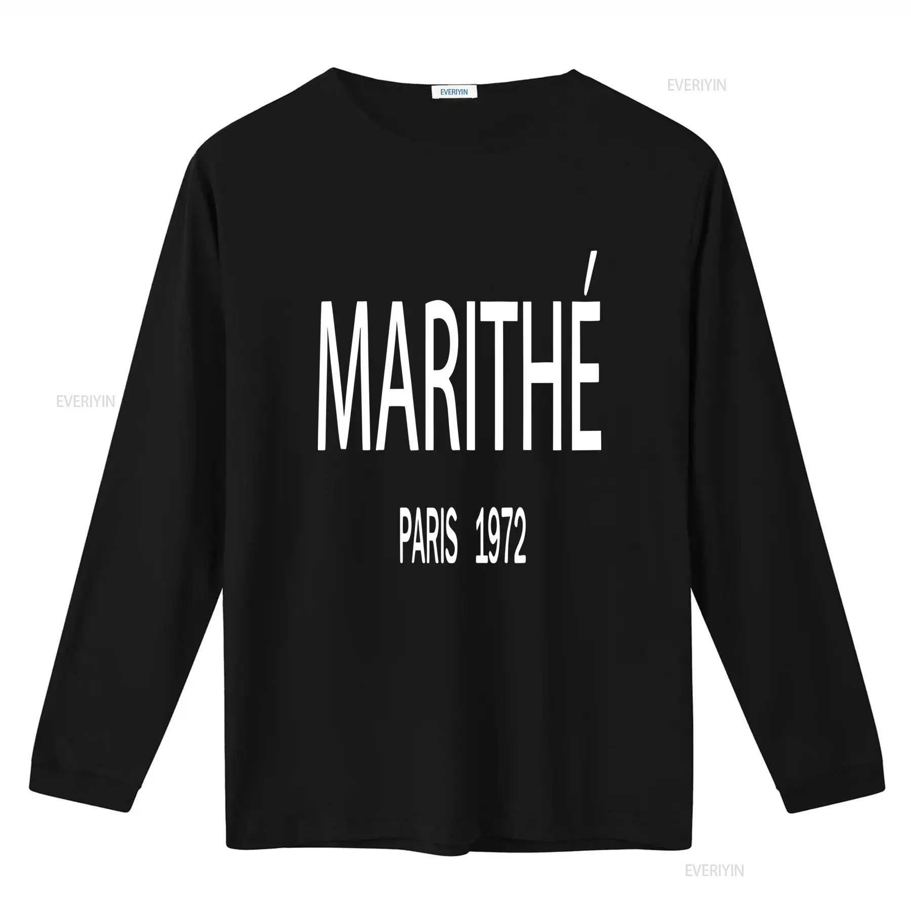Kaos Marithe Vintage 1972 Pari - Street Fashion In Paris ulasan dan harga