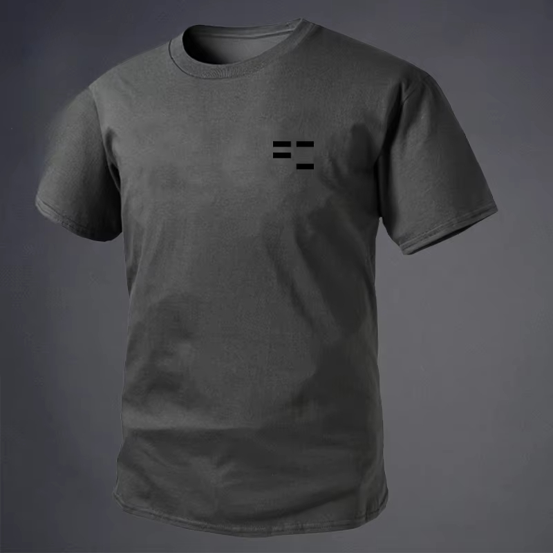 Kaos gaya militer baru 2026, p - Street Fashion For Short Guys ulasan dan harga