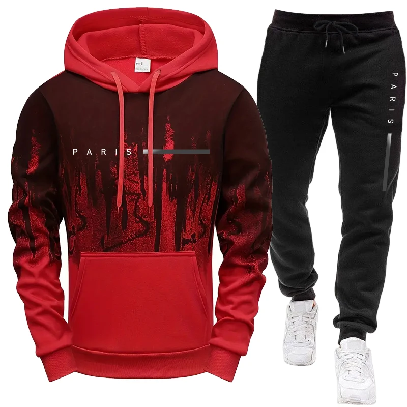 Setelan Pria/Hoodie/Celana Par - Street Fashion In Paris ulasan dan harga