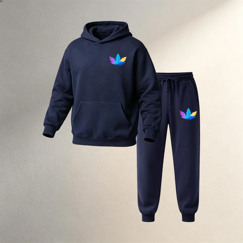 Setelan Pakaian Pria Pullover  - Street Fashion Winter ulasan dan harga