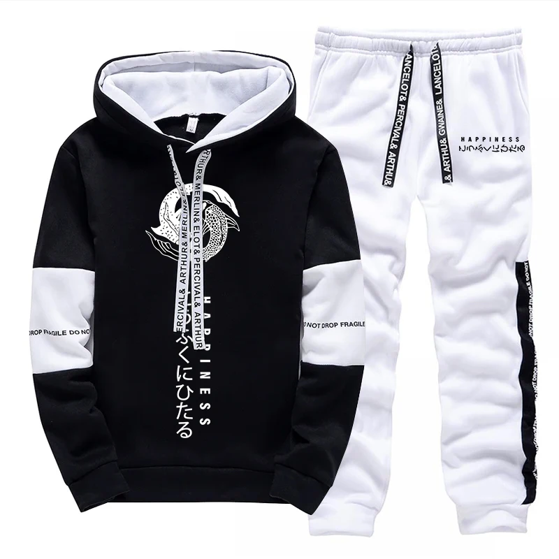 Setelan Olahraga Pria Modis, H - Street Fashion Winter ulasan dan harga