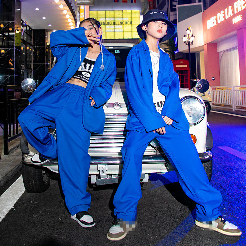 Setelan Biru Klein Fashion Hip - Street Fashion For Boy ulasan dan harga