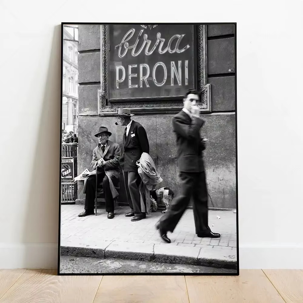 Mode Cetak Fotografi Vintage H - Street Fashion Poster ulasan dan harga