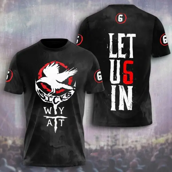 Kaos CM Punk 3D All Over Print - Street Fashion For Short Guys ulasan dan harga