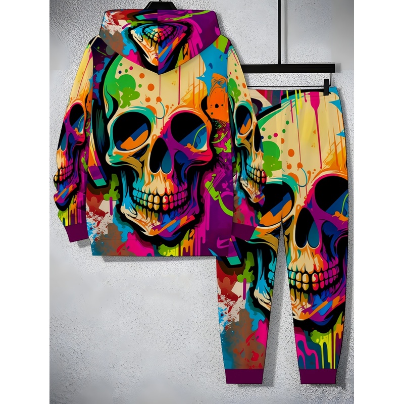 Set Pola Kerangka yang Modis,  - Street Fashion Winter ulasan dan harga