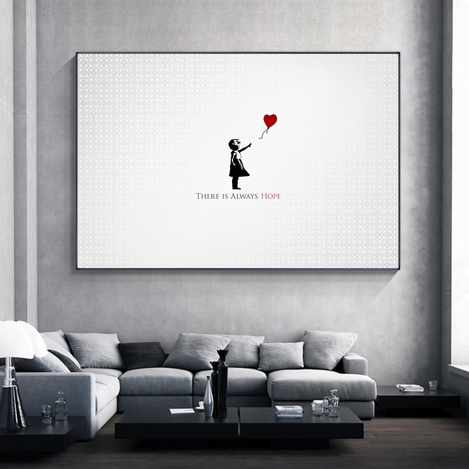 Banksy poster dekorasi dinding - Street Fashion Poster ulasan dan harga