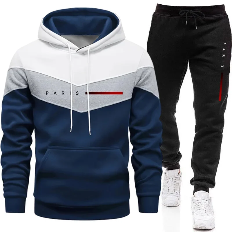 Setelan Hoodie Pria Paris Fash - Street Fashion In Paris ulasan dan harga