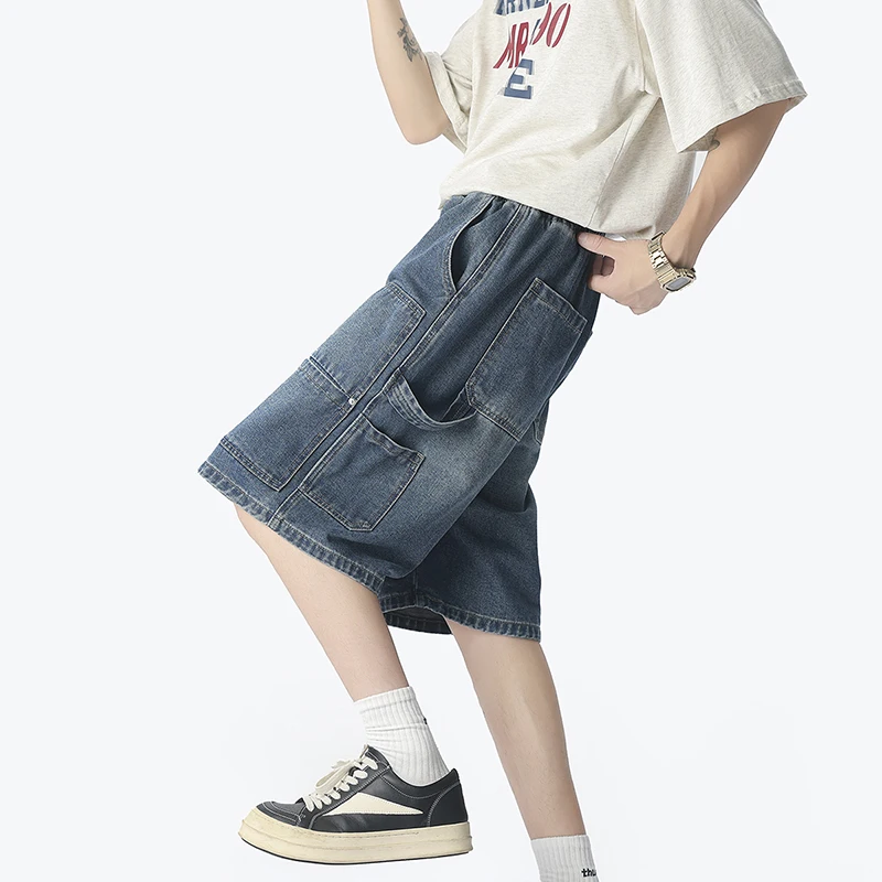 Celana Pendek Denim Pakaian Ke - Street Fashion American ulasan dan harga
