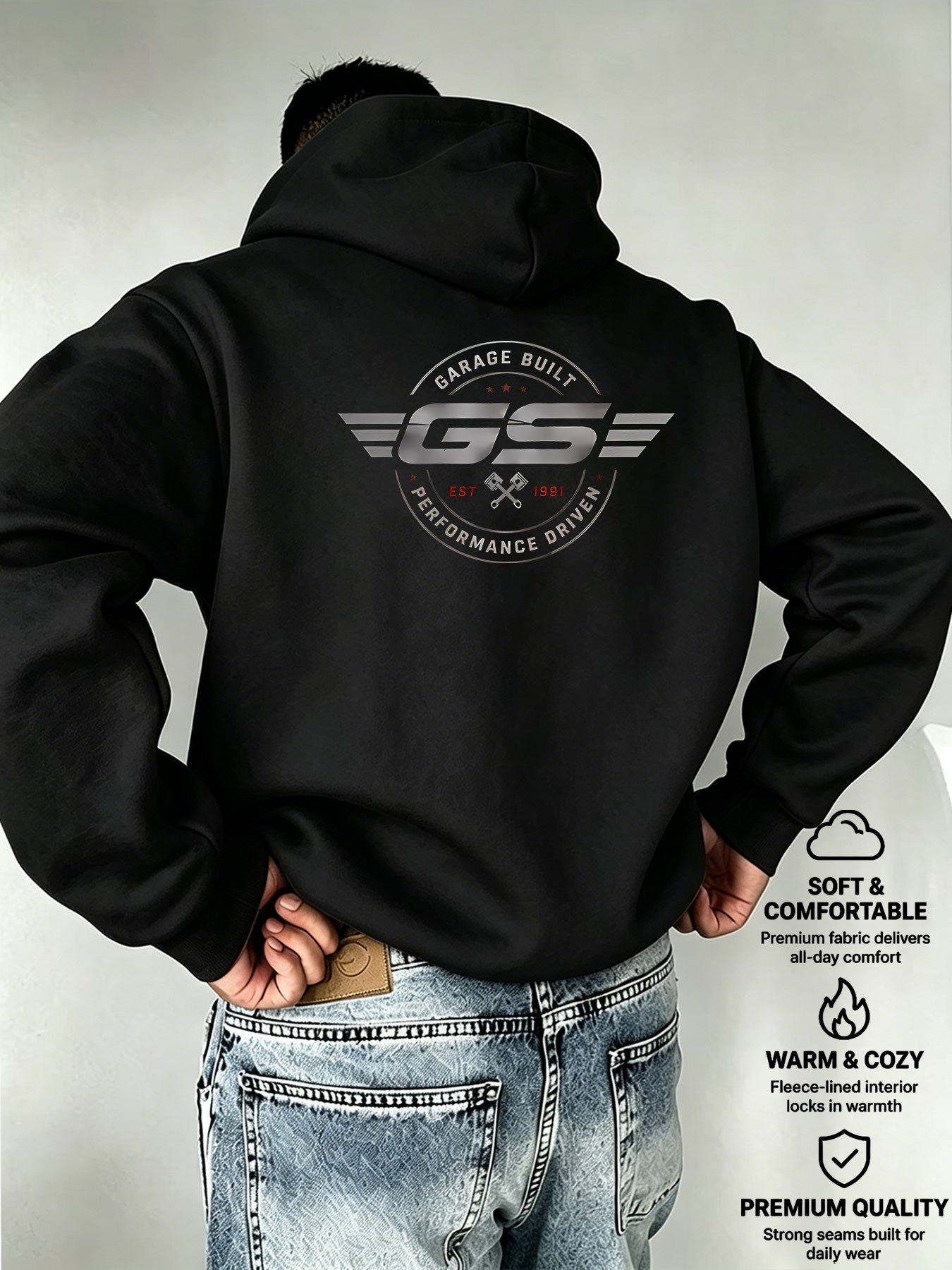 Sweatshirt berkerudung gaya hi - Street Fashion Culture ulasan dan harga