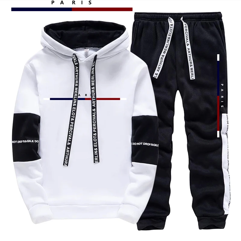 Setelan Pria Motif Cetak Paris - Street Fashion In Paris ulasan dan harga